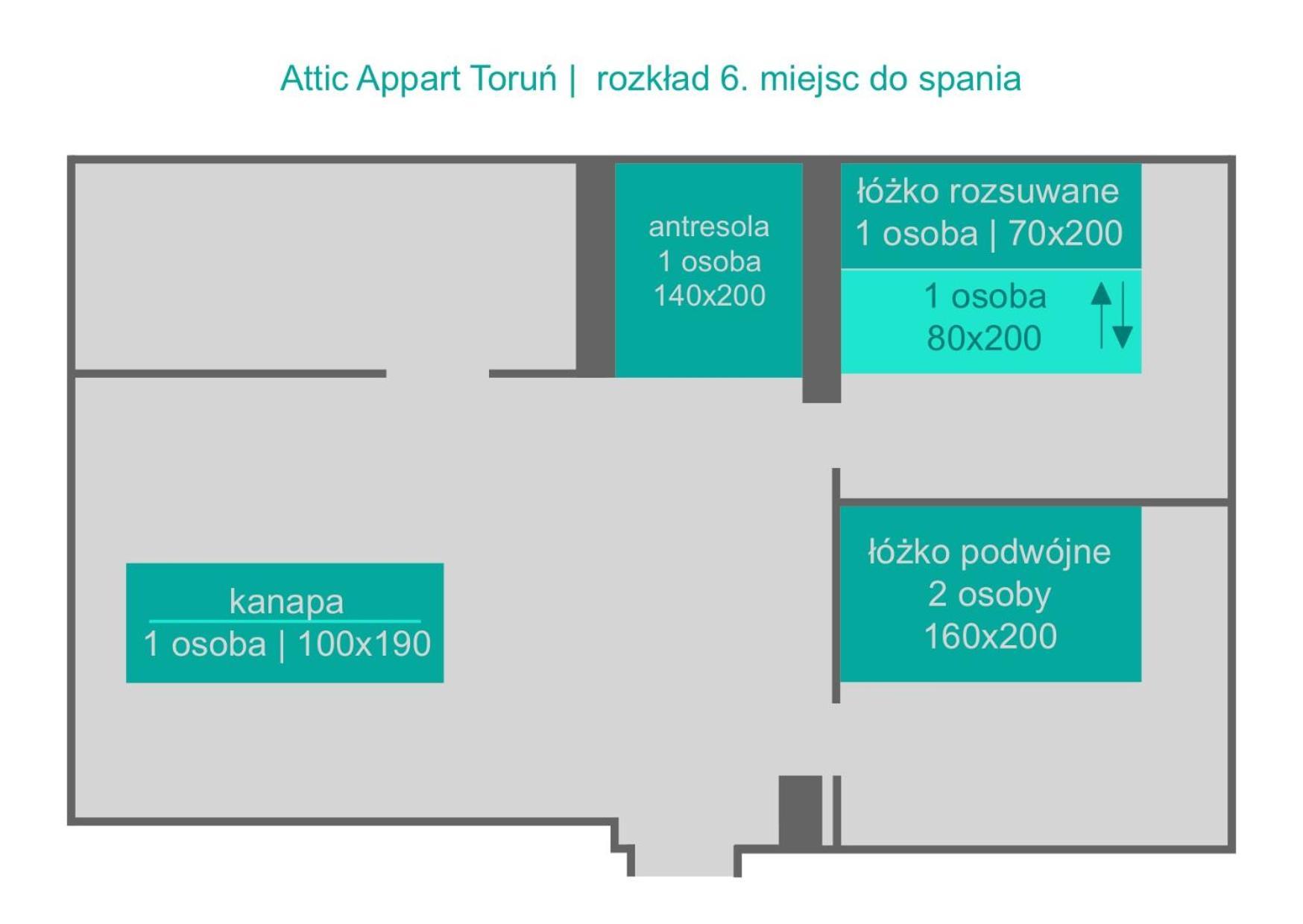 Attic Appart Stary Toruń Exteriör bild